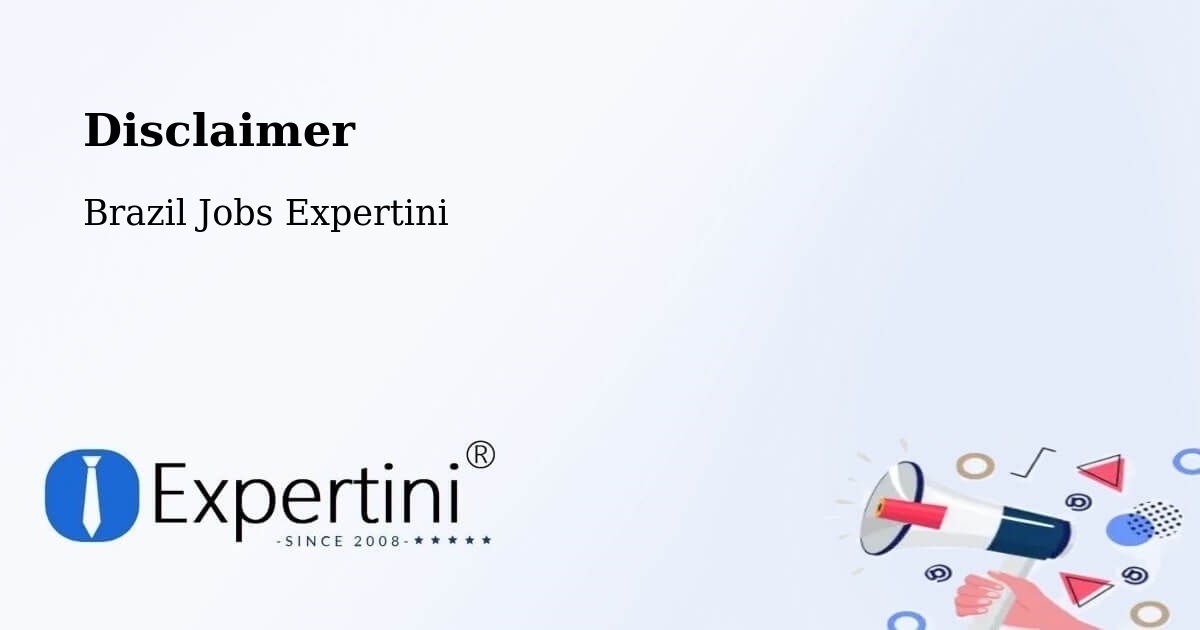 Disclaimer – Ererê - Brazil Jobs Expertini