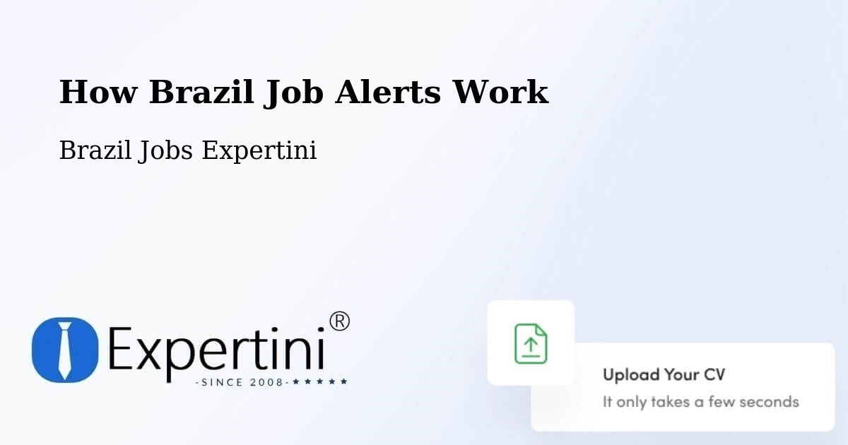 Job Alert System Overview – Ererê - Brazil Jobs Expertini